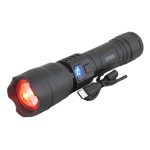 Фонарь ручной аккум LED H-2018R-PM10-TG 1 красн., акк.18650, шнур TYPE-C пластик., с индик, zoom
