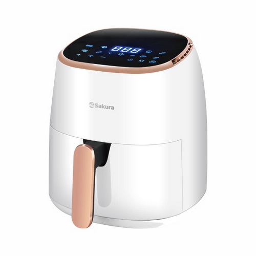 Аэрогриль SAKURA SA-7684W 1500Вт, чаша 5л, сенс.управление таймер