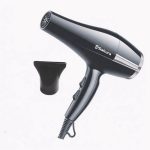 Фен SAKURA SA-4046BK 1600Вт 3темп.режима 2 скор. холод.сушка, насадка-концентратор, рный/серебро