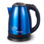 Чайник эл. SAKURA SA-2134BL 1500-1800Вт, диск, 1,8л, нерж., синий металл