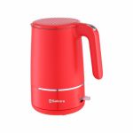 Чайник эл. SAKURA SA-2176R 1800Вт, двухслойный корпус, 1,7л, красный