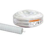 Труба гофрированная ПВХ d 25 с зондом (20 м) легкая 350Н TDM