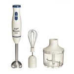 Блендер ВАСИЛИСА ВА-310А 800Вт, насадка, венчик, измельчитель, белый/синий (1/12)