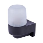 Светильник баня сауна угловой НПБ 60Вт E27 до +125°С черный UWL-K03R 60W/E27 IP65 Uniel (1/15)