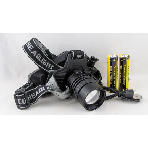 Фонарь налобный аккум LED HT-239-GT100