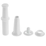 Мясорубка эл. DELTA DL-6101M 2000Вт, насадка для томата, колбас, КУББЕ, белая (1/4)