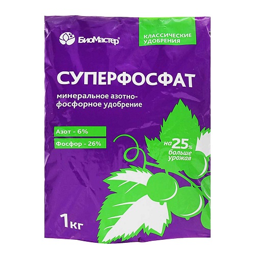 Удобрение Суперфосфат 1кг Био-Мастер (1/25)