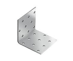 Крепежный уголок оцинкованный равносторонний KUR-100*100*60*2,0 (10/50шт/уп)