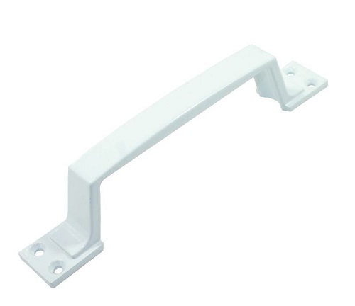 Ручка-скоба РС-120 литая полимер белый (50)