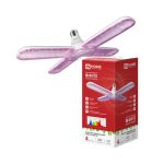 Лампа LED ФИТО 40Вт E27 HP 40STD кр-син спектр 230В четыре лепестка IN HOME