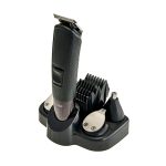 Набор для стрижки и бритья 5 в 1 DELTA LUX DE-4203A  черный, LED дисплей (12)