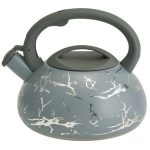 Чайник для плит со свистком ALPENKOK АК-540 3л нерж, индукционное дно (1/12)