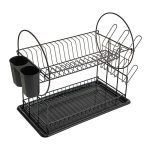 Сушилка для посуды WEBBER BE-7221 двухуровневая разборная 43*23*36,5см (1/12)