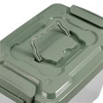 Контейнер для хранения 5л 290*190*185мм универсальный, крышка с ручкой RUNIS зелен (1/10)