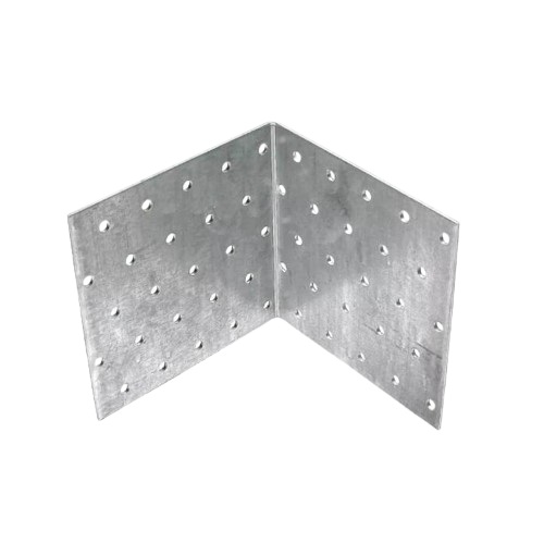 Крепежный уголок оцинкованный равносторонний 80*80*80 (50)