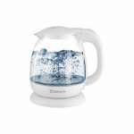 Чайник эл. SAKURA SA-2750W 900/1100Вт, 1л, диск, стекло, подсветка, белый