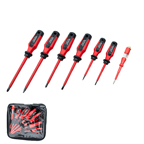 Набор Диэлектрических отверток 7pcs NO:20108 в сумке (1/15/60)