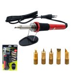 Набор для выжигания по дереву 7 предметов, выжигатель электрический 30Вт NO.CJ-126 (1/72)