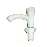 Кран 1/2"  водоразборный пластик, вентиль с гайкой (1/600)