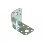 Уголок крепёжный 50*50*35*2 усиленный, цинк (1/100)