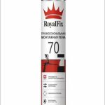 Пена монтажная профессиональна 850 мл/900 гр всесезонная RoyalFix 70 (12)