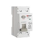 Выключатель дифференциального тока ВД-100N 2P 16А 30мА тип AC эл-мех 6кА PROXIMA EKF