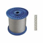 Трос стальной оцинкованный d-3мм (200)