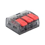 Клемма СМК 221-413 3 отверстия 0,2-4,0 мм2 EKF PROxima (100)