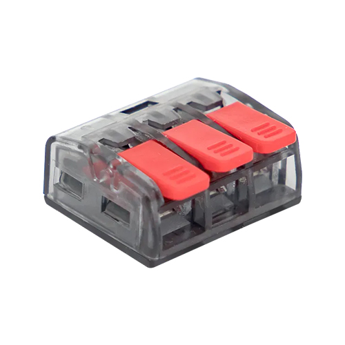 Клемма СМК 221-413 3 отверстия 0,2-4,0 мм2 EKF PROxima (100)