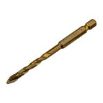 Сверло по стеклу и керамике 6мм сухое сверление, шестигранный хвостовик KRANZ