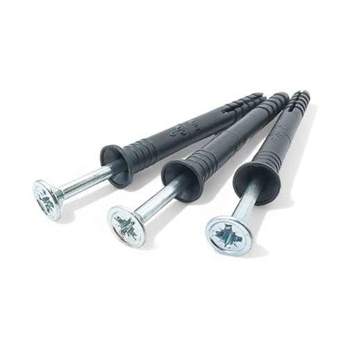 Дюбель с гвоздем потайный бортик  8*80 (50шт/уп) первичка