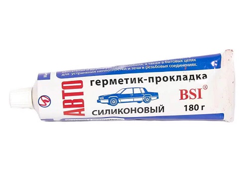 Герметик автомобильный 180г белый Казань (1/49)
