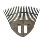 Грабли веерные 23 зуба черные 500мм ГАРДЕНИЯ б/ч