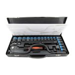 Набор головок с трещеткой 24 предмета, черный