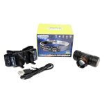 Фонарь налобный аккум LED BL-T6075-P70 PRO 1 ярк., аккум.16340, шнур TYPE-C, 3 режима, zoom, магнит