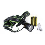 Фонарь налобный аккум LED H-165-P70 1 ярк.,2 акк.+ шнур microUSB zoom