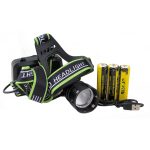 Фонарь налобный аккум LED HT-220-TG 2 ярк. бел.+ желтая, 3 акк.+ шнур TYPE-C, zoom