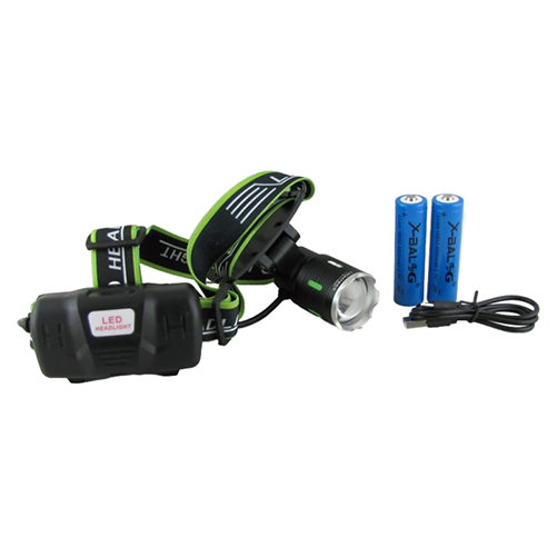 Фонарь налобный аккум LED TL-A44-TG 1 ярк., 2 акк.+ шнур TYPE-C, zoom