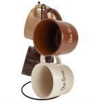 Набор кружек TEA TIME Ф11-064L/4 4 предмета 450мл на металлической подставке (1/8)