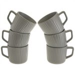 Набор кружек BARISTA Ф11-098L/6 6 предметов 300мл серый, в коробке (1/8)