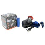 Фонарь налобный аккум LED FA-620-TG 1 ярк., встроен. аккум., шнур TYPE-C, с индикатором, zoom
