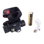 Фонарь налобный аккум LED HT-777(310-2)