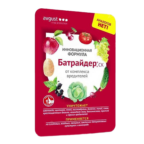 Средство от вредителей 10мл Батрайдер (1/80)