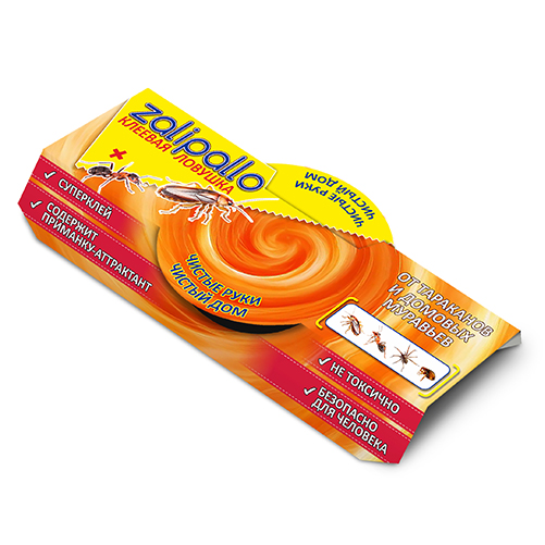 Средство для уничтожения тараканов и муравьев (ловушка-домик) ZALIPALLO (1/100)