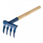 Грабли витые 4 зуба с деревянным черенком ГВ-4 (10)