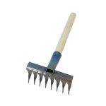 Грабли витые 8 зубьев с деревянным черенком ГВ-8 (10)