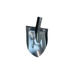 Лопата совковая остроконечная щебеночная, с ребрами жесткости (10)