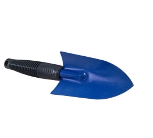 Совок посадочный большой, порошковой окраски, с пластмассовой ручкой 1-1,2мм (1/20)