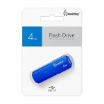 Флеш-драйв 4GB USB 2.0 CLUE Blue SmartBuy