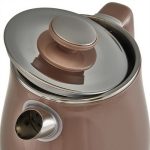 Чайник эл. DELTA LUX DE-1019 1,8 л, 2200Вт, коричневый, двойной корпус (1/12)